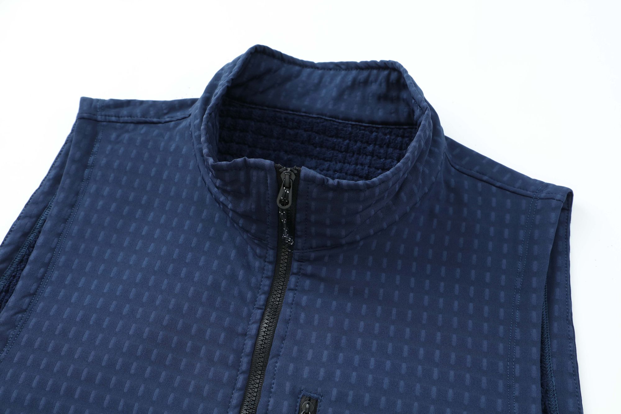9427 肌理抓毛梭织布马甲S-3XL  宝蓝色7.jpg